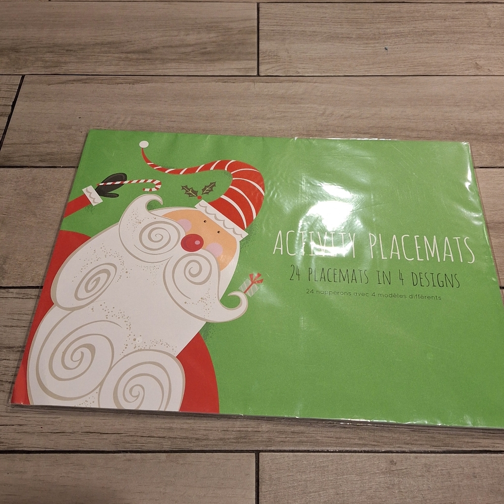 🍁Christmas Activity Placemat Kit🐯